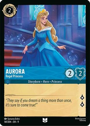 Aurora - Regal Princess (161/204) [Fabled] Cold Foil Lorcana Single Disney