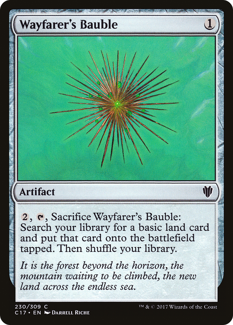 Wayfarer's Bauble (C17-230) [Commander 2017] MTG Single Wizards of the Coast
