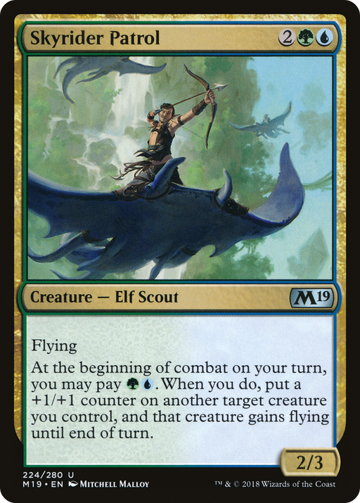 Skyrider Patrol (M19-224) [Core Set 2019] MTG Single Wizards of the Coast