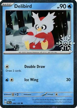 Delibird (Holiday Calendar) (46) Holofoil [Misc: Cards & Products] Pokemon Single Pokémon