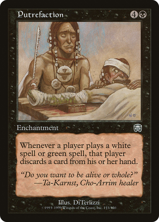 Putrefaction (MMQ-153) [Mercadian Masques] MTG Single Wizards of the Coast