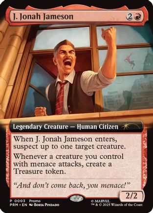 J. Jonah Jameson (UMP-003) [Misc] Unique and Miscellaneous Promos MTG Single Wizards of the Coast