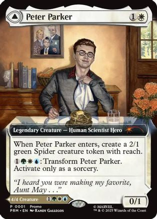 Peter Parker (UMP-001) [Misc] Unique and Miscellaneous Promos MTG Single Wizards of the Coast