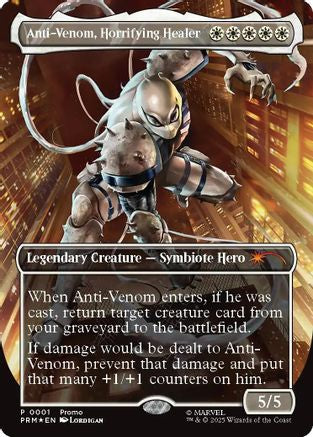 Anti-Venom, Horrifying Healer (MEDIA-001) [Misc] Media Promos Foil MTG Single Wizards of the Coast