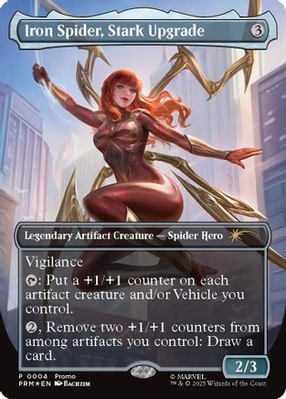Iron Spider, Stark Upgrade (MEDIA-004) [Misc] Media Promos Foil MTG Single Wizards of the Coast