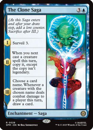 The Clone Saga (SPM-028) [Marvel's Spider-Man] MTG Single Wizards of the Coast