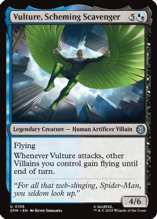 Vulture, Scheming Scavenger (SPM-158) [Marvel's Spider-Man] MTG Single Wizards of the Coast