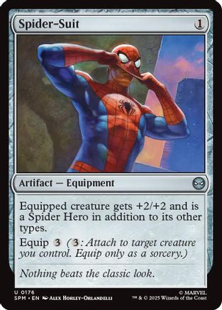 Spider-Suit (SPM-176) [Marvel's Spider-Man] MTG Single Wizards of the Coast