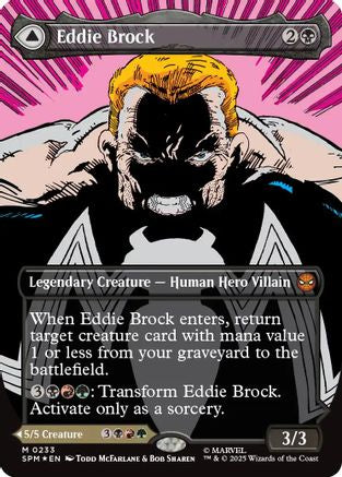 Eddie Brock (0233) (SPM-233) [Marvel's Spider-Man] Foil MTG Single Wizards of the Coast