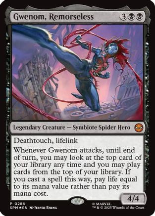 Gwenom, Remorseless (UMP-286) [Misc] Unique and Miscellaneous Promos Foil MTG Single Wizards of the Coast