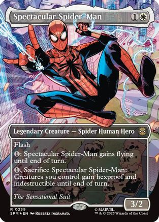 Spectacular Spider-Man (239) (SPM-239) [Marvel's Spider-Man] Foil MTG Single Wizards of the Coast