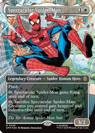 Spectacular Spider-Man (240) (SPM-240) [Marvel's Spider-Man] Foil MTG Single Wizards of the Coast