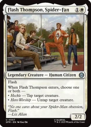 Flash Thompson, Spider-Fan (SPM-007) [Marvel's Spider-Man] MTG Single Wizards of the Coast