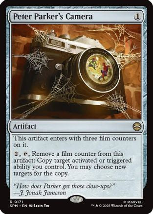 Peter Parker's Camera (SPM-171) [Marvel's Spider-Man] Foil MTG Single Wizards of the Coast