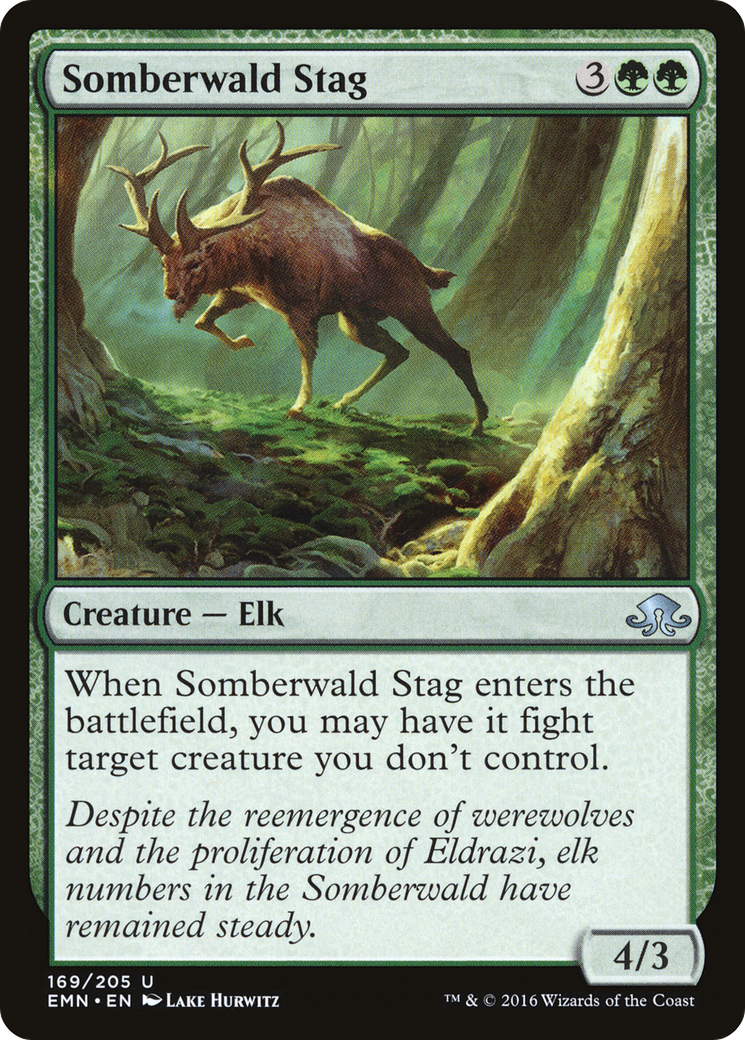 Somberwald Stag (EMN-169) [Eldritch Moon] MTG Single Wizards of the Coast