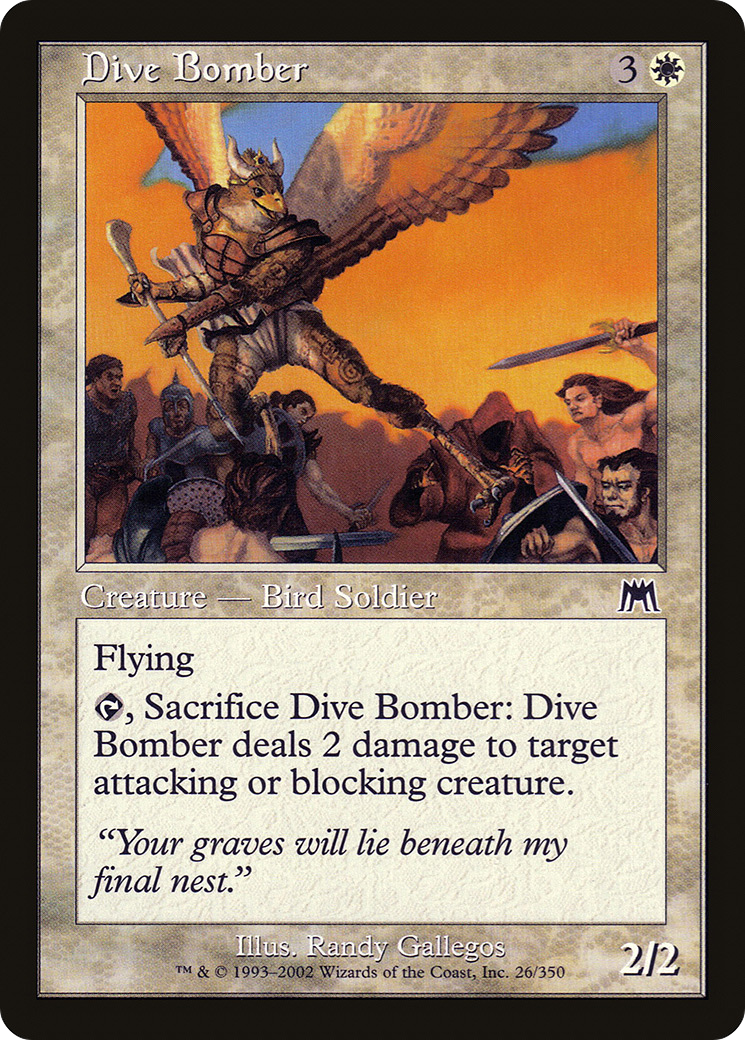 Dive Bomber (ONS-026) [Onslaught] Foil MTG Single Wizards of the Coast