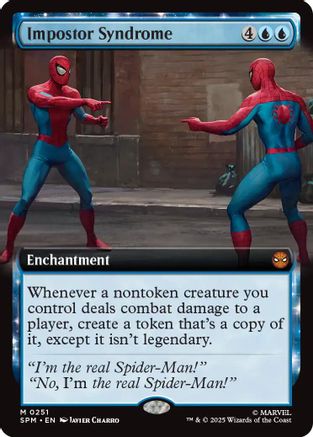 Impostor Syndrome (Extended Art) (SPM-251) [Marvel's Spider-Man] MTG Single Wizards of the Coast