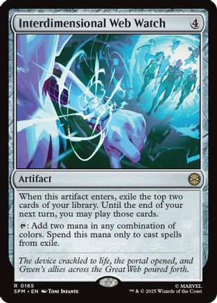 Interdimensional Web Watch (SPM-165) [Marvel's Spider-Man] MTG Single Wizards of the Coast