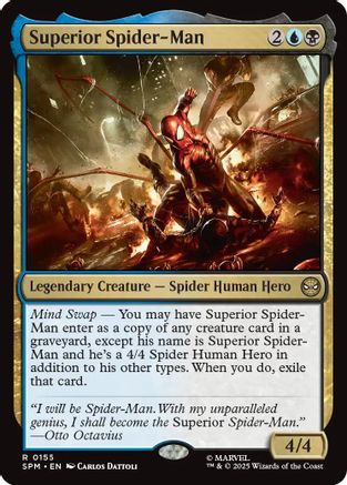Superior Spider-Man (SPM-155) [Marvel's Spider-Man] Foil MTG Single Wizards of the Coast