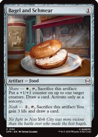 Bagel and Schmear (SPM-161) [Marvel's Spider-Man] MTG Single Wizards of the Coast