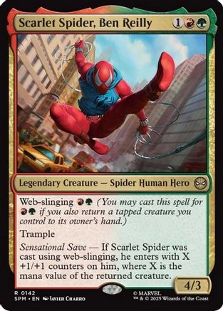 Scarlet Spider, Ben Reilly (SPM-142) [Marvel's Spider-Man] MTG Single Wizards of the Coast