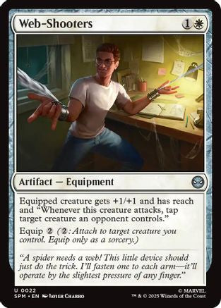 Web-Shooters (SPM-022) [Marvel's Spider-Man] Foil MTG Single Wizards of the Coast