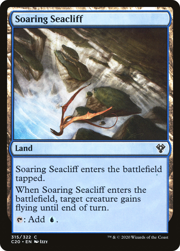 Soaring Seacliff (C20-315) [Commander 2020] MTG Single Wizards of the Coast