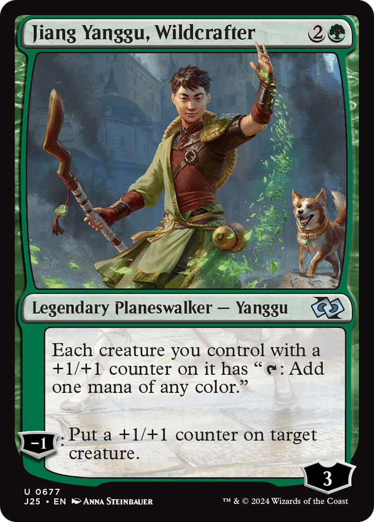 Jiang Yanggu, Wildcrafter (J25-677) [Foundations Jumpstart] MTG Single Wizards of the Coast