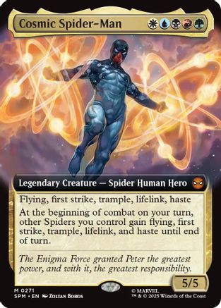 Cosmic Spider-Man (SPM-271) [Marvel's Spider-Man] MTG Single Wizards of the Coast
