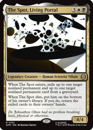 The Spot, Living Portal (SPM-153) [Marvel's Spider-Man] Foil MTG Single Wizards of the Coast