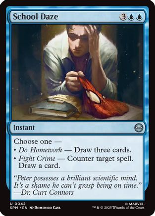 School Daze (SPM-042) [Marvel's Spider-Man] MTG Single Wizards of the Coast