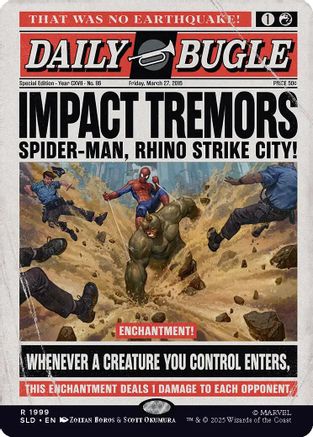 Impact Tremors (1999) (SLD-1999) [Secret Lair] Drop Series MTG Single Wizards of the Coast