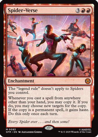 Spider-Verse (SPM-093) [Marvel's Spider-Man] Foil MTG Single Wizards of the Coast
