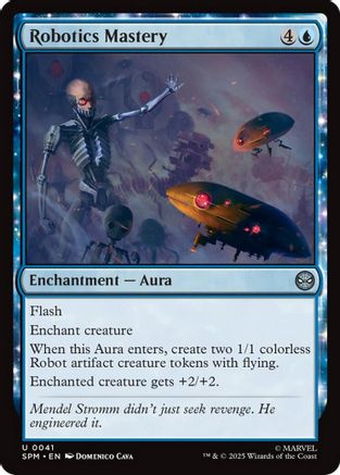 Robotics Mastery (SPM-041) [Marvel's Spider-Man] MTG Single Wizards of the Coast