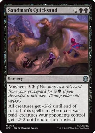 Sandman's Quicksand (SPM-063) [Marvel's Spider-Man] MTG Single Wizards of the Coast