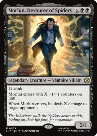 Morlun, Devourer of Spiders (SPM-059) [Marvel's Spider-Man] MTG Single Wizards of the Coast