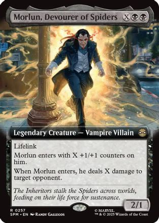 Morlun, Devourer of Spiders (Extended Art) (SPM-257) [Marvel's Spider-Man] MTG Single Wizards of the Coast
