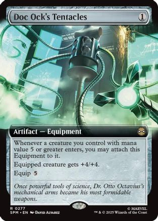 Doc Ock's Tentacles (SPM-277) [Marvel's Spider-Man] Foil MTG Single Wizards of the Coast