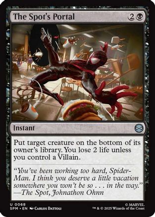 The Spot's Portal (SPM-068) [Marvel's Spider-Man] MTG Single Wizards of the Coast