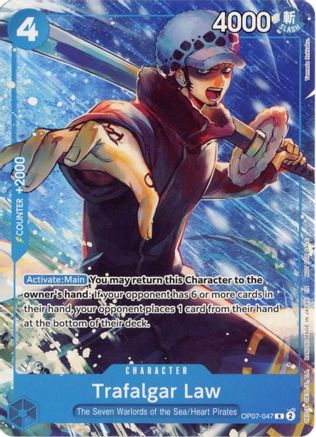 Trafalgar Law (Welcome Pack Vol. 2) (OP07-047) [One Piece Promotion Cards] One Piece Single Bandai