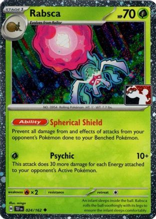 Rabsca (Cosmos Holo) (24) Holofoil [Misc: Prize Pack Series Cards] Pokemon Single Pokémon