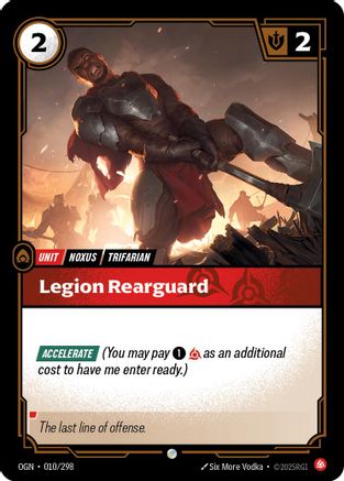 Legion Rearguard (010/298) [Origins] Riftbound Singles Riot Games