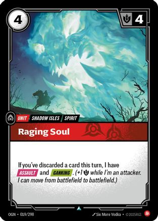 Raging Soul (019/298) [Origins] Foil Riftbound Singles Riot Games