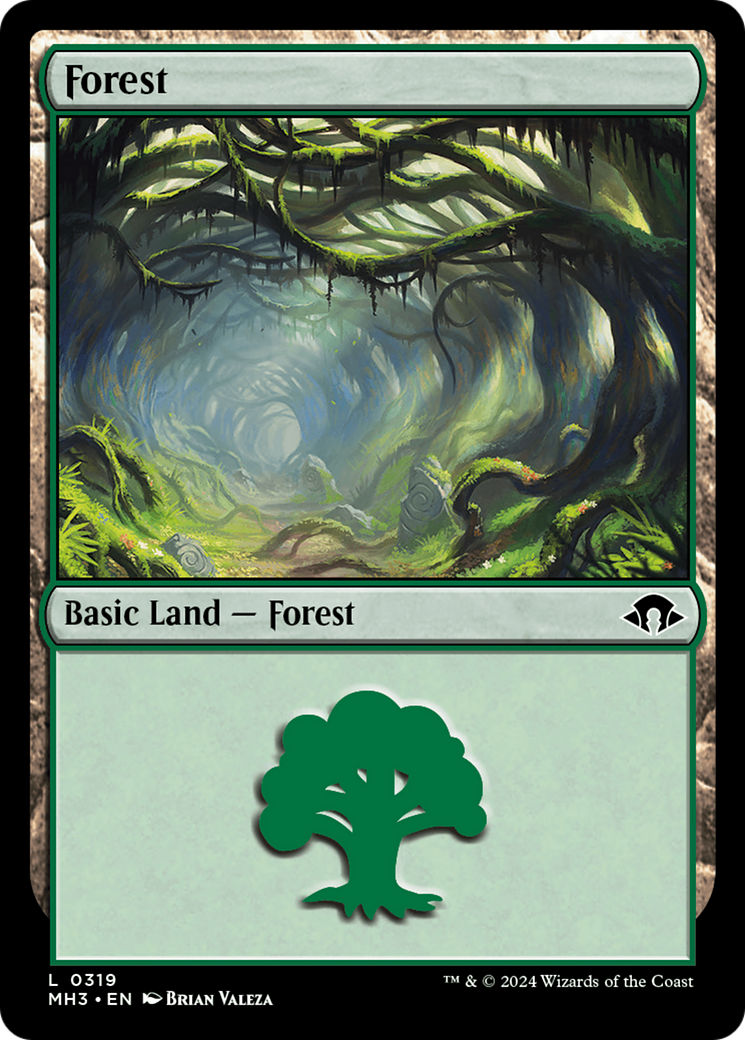 Forest (0319) (MH3-319) [Modern Horizons 3] MTG Single Modern Horizons 3