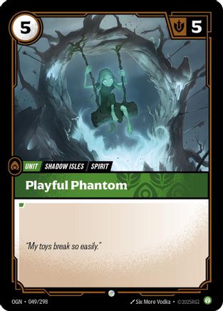 Playful Phantom (049/298) [Origins] Riftbound Singles Riot Games