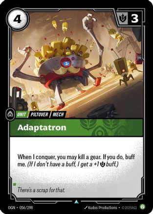 Adaptatron (056/298) [Origins] Riftbound Singles Riot Games