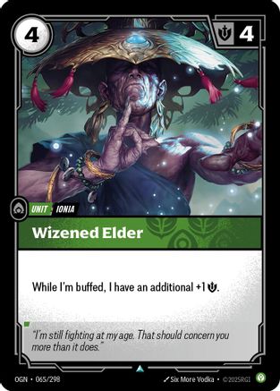 Wizened Elder (065/298) [Origins] Riftbound Singles Riot Games