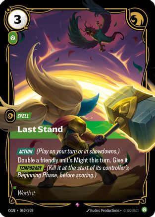 Last Stand (069/298) [Origins] Foil Riftbound Singles Riot Games