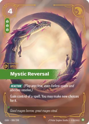 Mystic Reversal (080/298) [Origins] Foil Riftbound Singles Riot Games