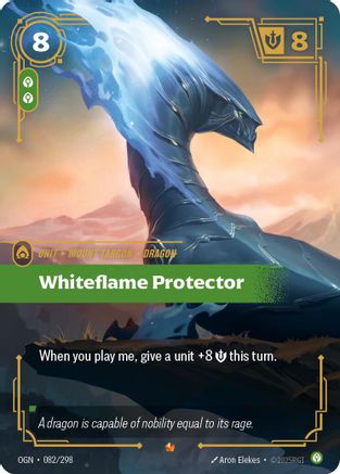 Whiteflame Protector (082/298) [Origins] Foil Riftbound Singles Riot Games